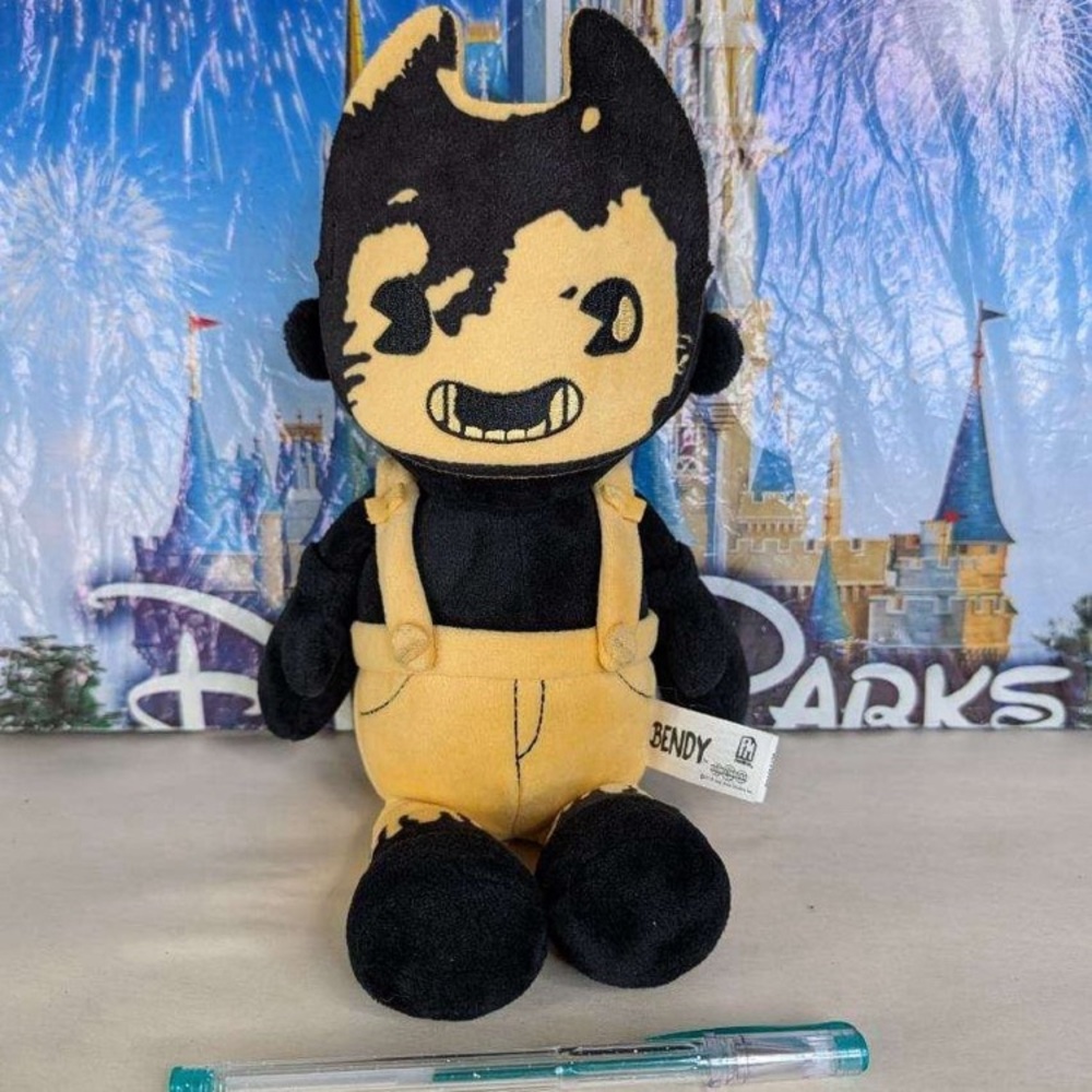 2019 Bendy & The Ink Machine Dark Revival Sammy Lawrence Removable Mask Plush
